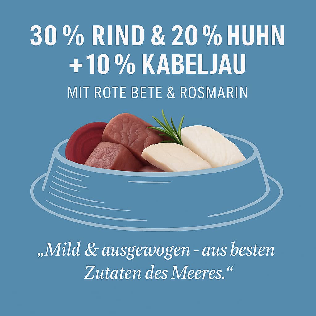 Luger's Daily Pleasures Nassfutter für Katzen mit Weißfisch 10 x 85 g