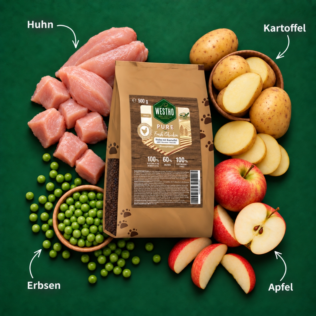 Pure Huhn & Kartoffel 500g