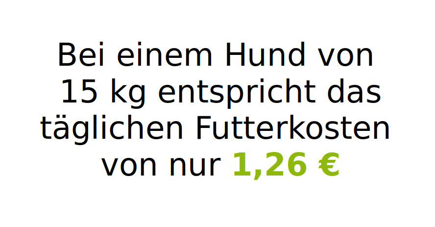 Westfalen 7,5 kg (mit 60 % Ente & Fasan)