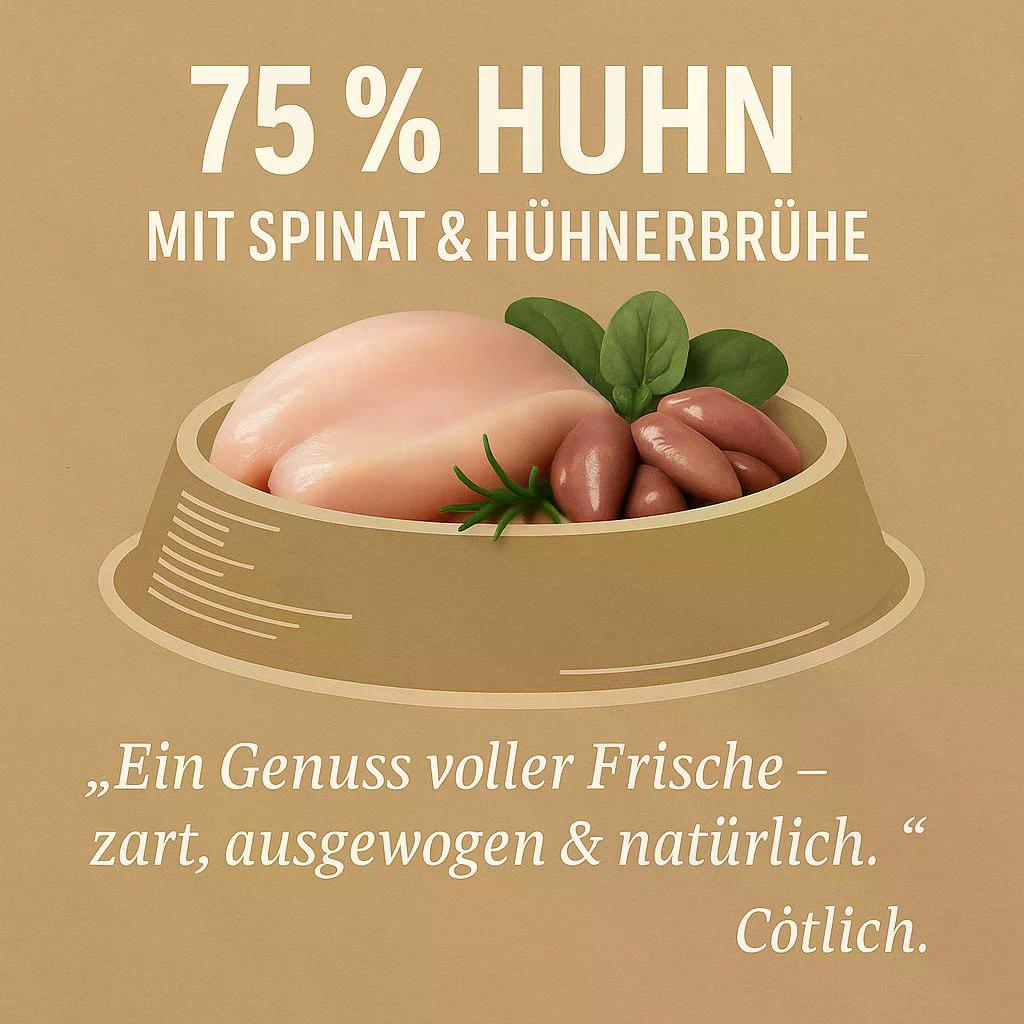 Luger's On Special Occasion Huhn mit Spinat 400 g